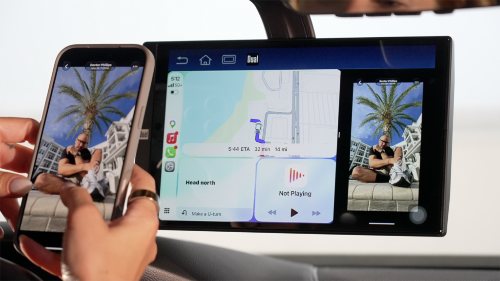 Ultra-Thin Portable CarPlay Device